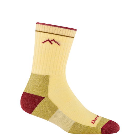 Side (right) view of Darn Tough Hiker Micro Crew Midweight Hiking Sock for women.
