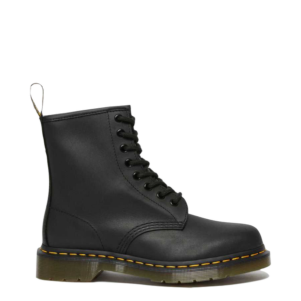 Dr. Martens Men's 1460 8 Eye Greasy Leather Lace Boot in Black