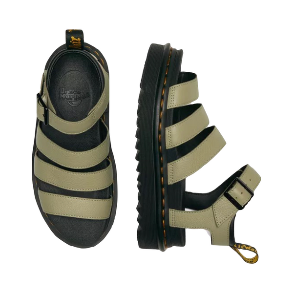 Dr. Martens Women's Blaire Strap Sandal (Pale Olive Green)