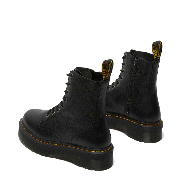 Dr. Martens Women's Jadon III Platform Leather Lace Boot (Black)