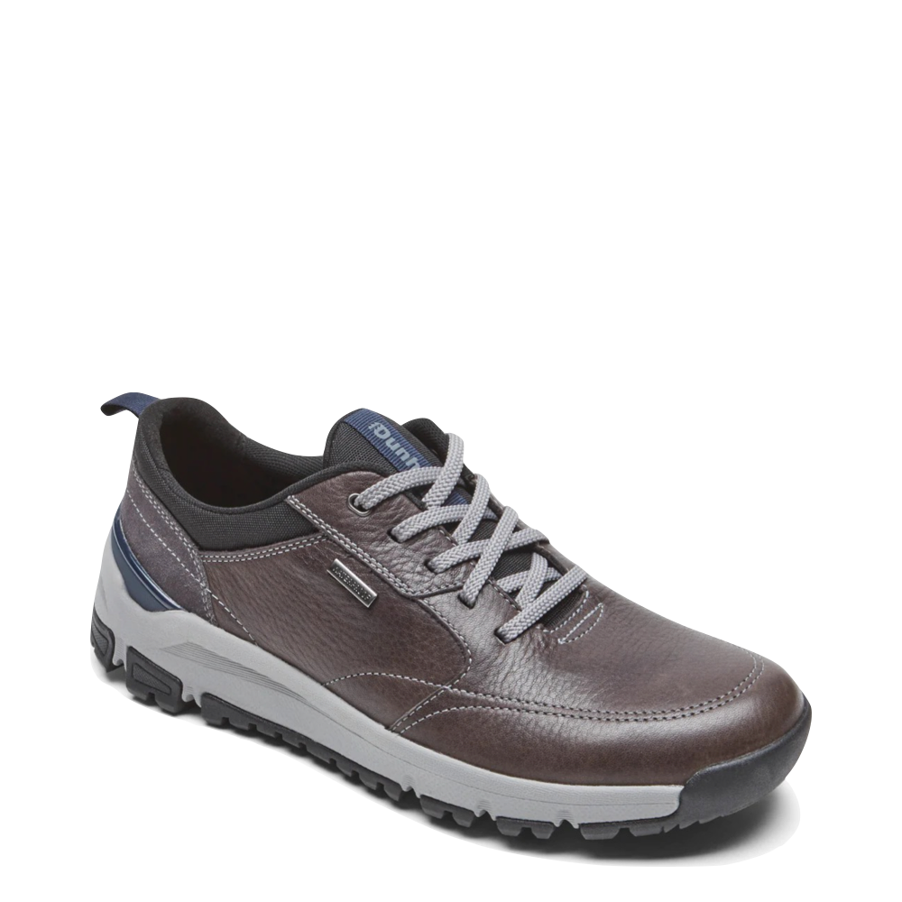 Mudguard and Toe view of Dunham Glastonbury Ubal Waterproof Shoe for men.
