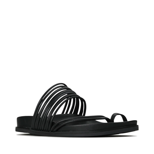 Toe view of EOS Carmella Toe Loop Sandal for women.
