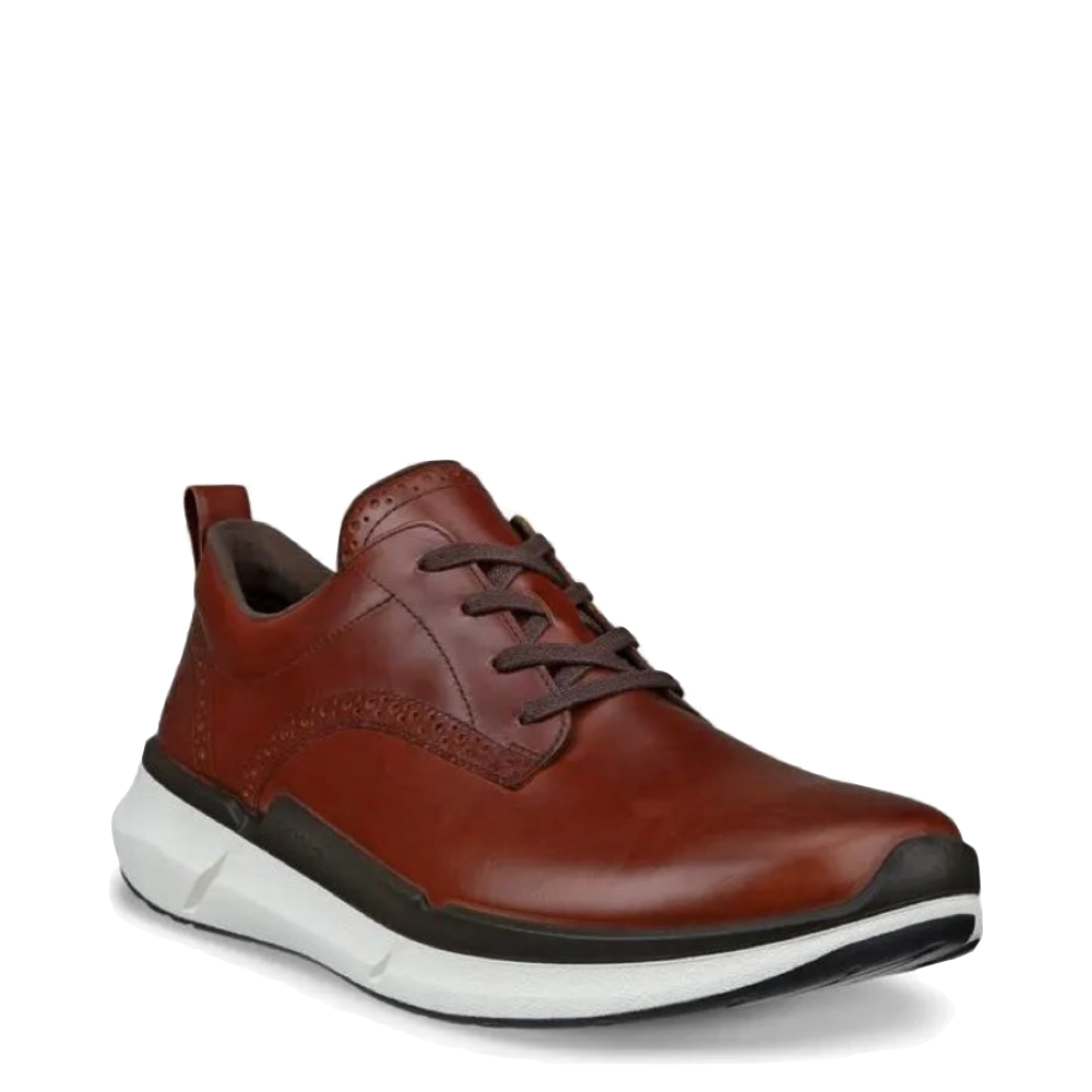 Mudguard and Toe view of Ecco Biom 2.2 Hybrid Leather Sneaker for men.
