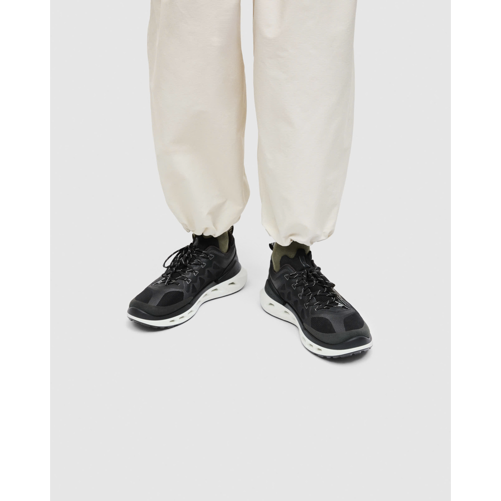 Model view of Ecco Biom 720 Breathru Leather Sneaker for men.