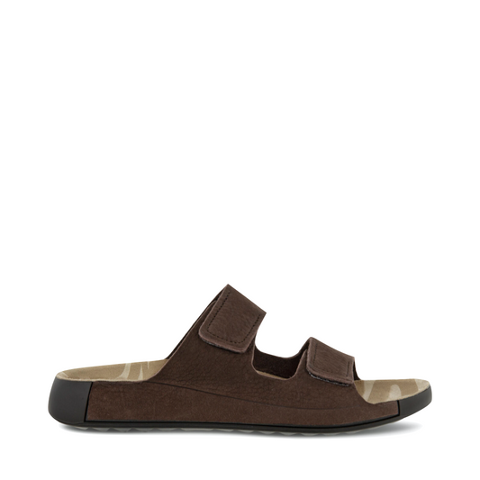 Side (right) view of Ecco Cozmo Slide Sandal for men.