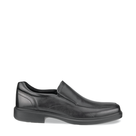 Side (right) view of Ecco Helsinki 2.0 Apron Toe Slip On Shoe for men.