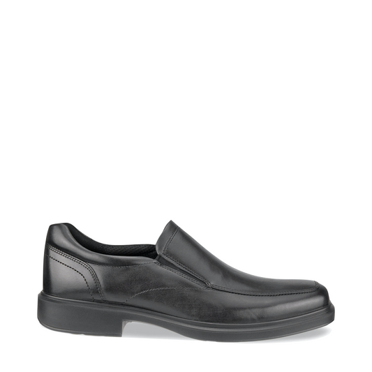 Ecco Men's Helsinki 2.0 Apron Toe Slip On Shoe in Black