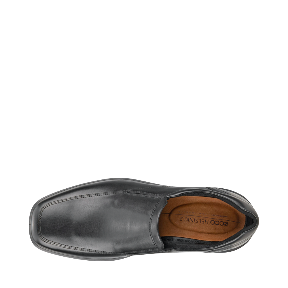 Ecco Men's Helsinki 2.0 Apron Toe Slip On Shoe in Black