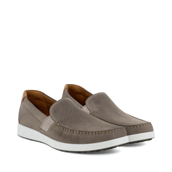 Ecco Men's S Lite Moc Slip On Moccasin Loafers in Warm Grey