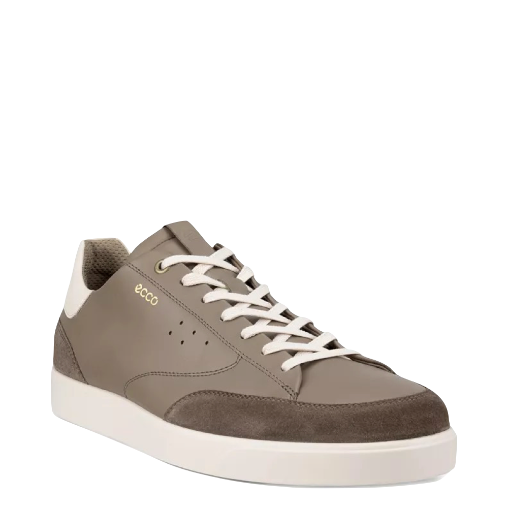 Mudguard and Toe view of Ecco Street Lite Court Sneakers for men.