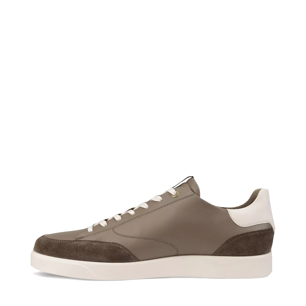 Side (left) view of Ecco Street Lite Court Sneakers for men.