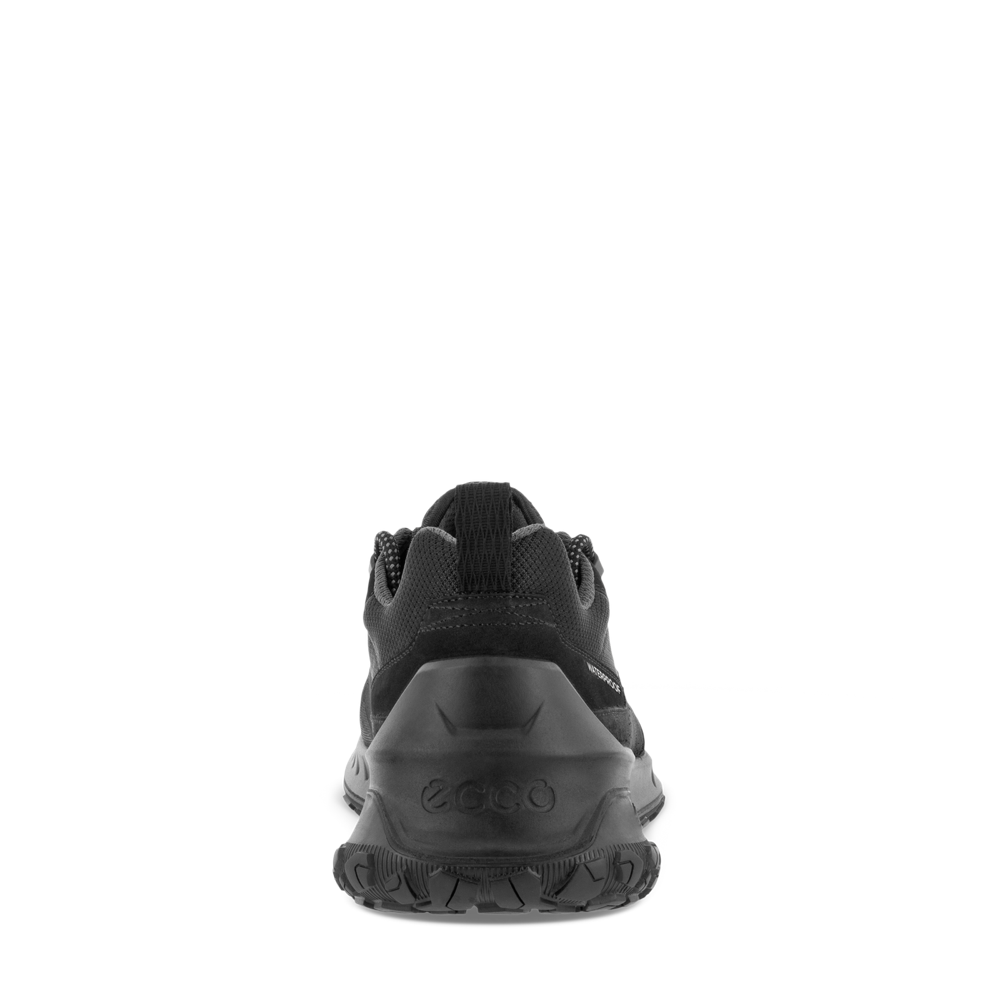 Back view of Ecco ULT-TRN Low Waterproof Lace Shoe for men.