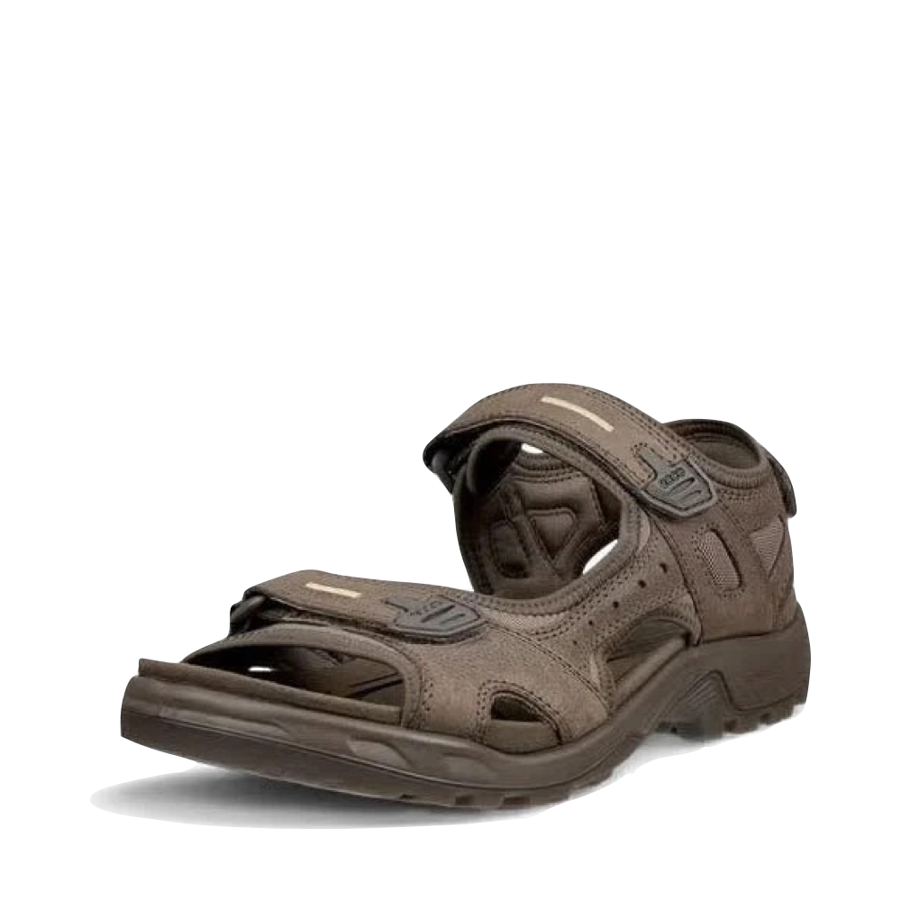 Toe view of Ecco Yucatan Sandals for men.
