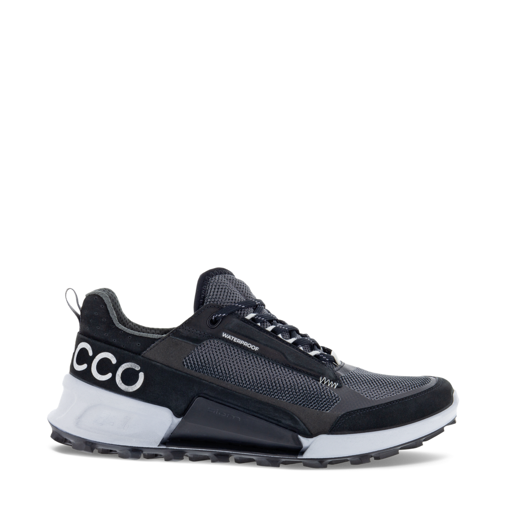 Ecco Women's Biom 2.1 X MTN Waterproof Low Sneaker (Black/Magnet/Black)
