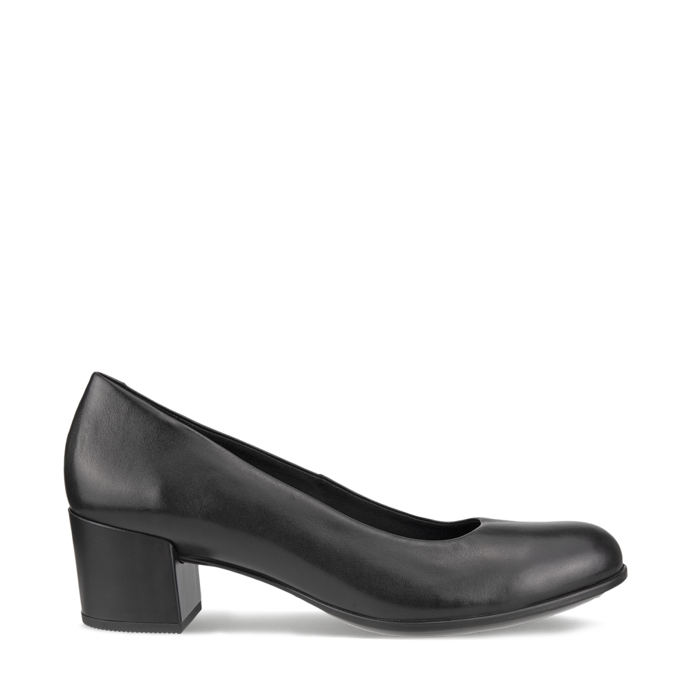 Ecco Women's Classic 35MM Leather Dress Pump in Black