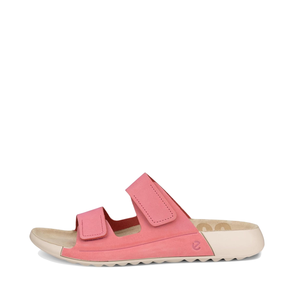 Side (left) view of Ecco Cozmo Slide Sandal for women.