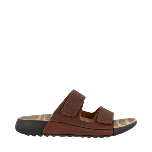 Ecco Women's Cozmo Slide Sandal in Tuscany Brown