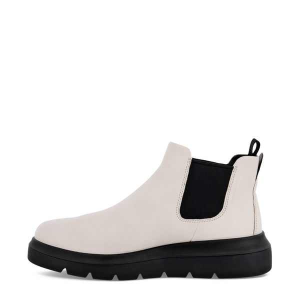Ecco Women's Nouvelle Leather Pull On Chelsea in Limestone