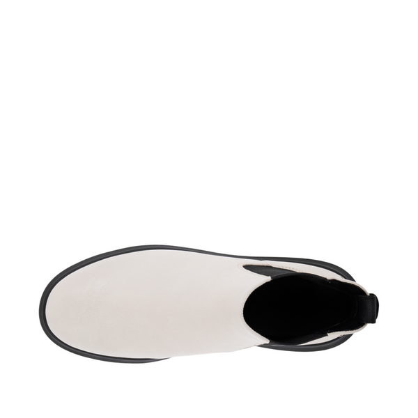 Ecco Women's Nouvelle Leather Pull On Chelsea in Limestone