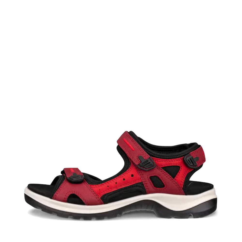 Side (left) view of Ecco Off Road Yucatan Sandal for women.