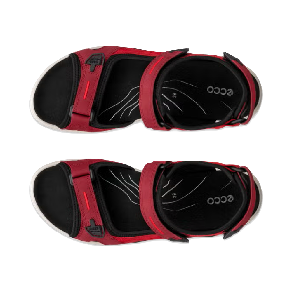 Top-down view of Ecco Off Road Yucatan Sandal for women.