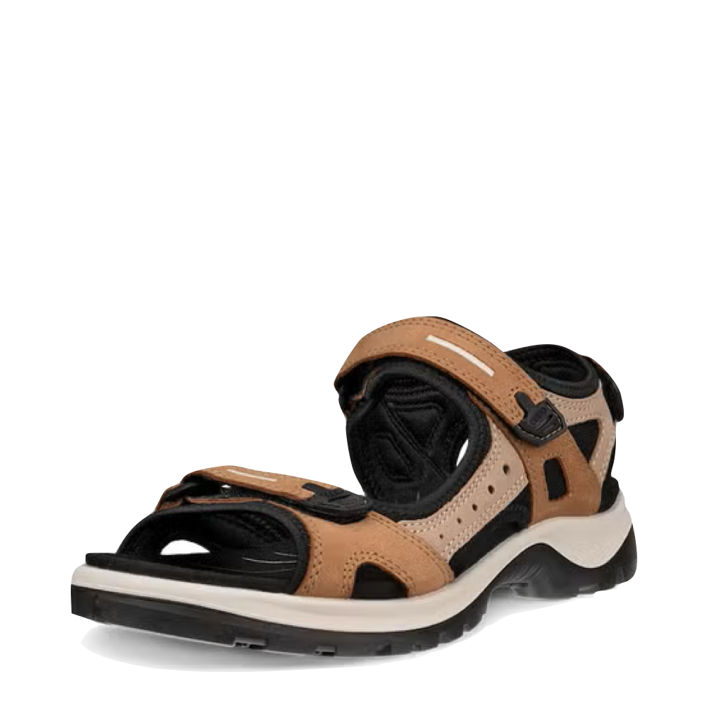 Toe view of Ecco Off Road Yucatan Sandal for women.