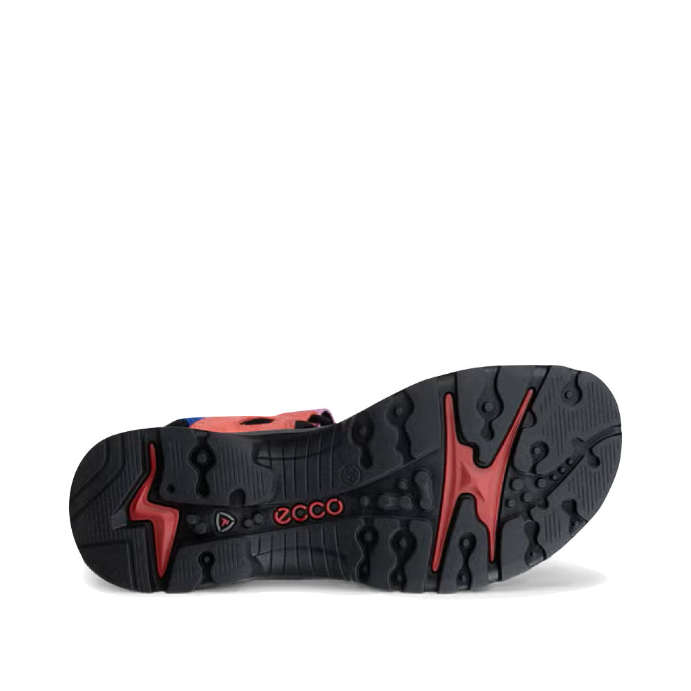 Bottom view of Ecco Off Road Yucatan Sandal for women.
