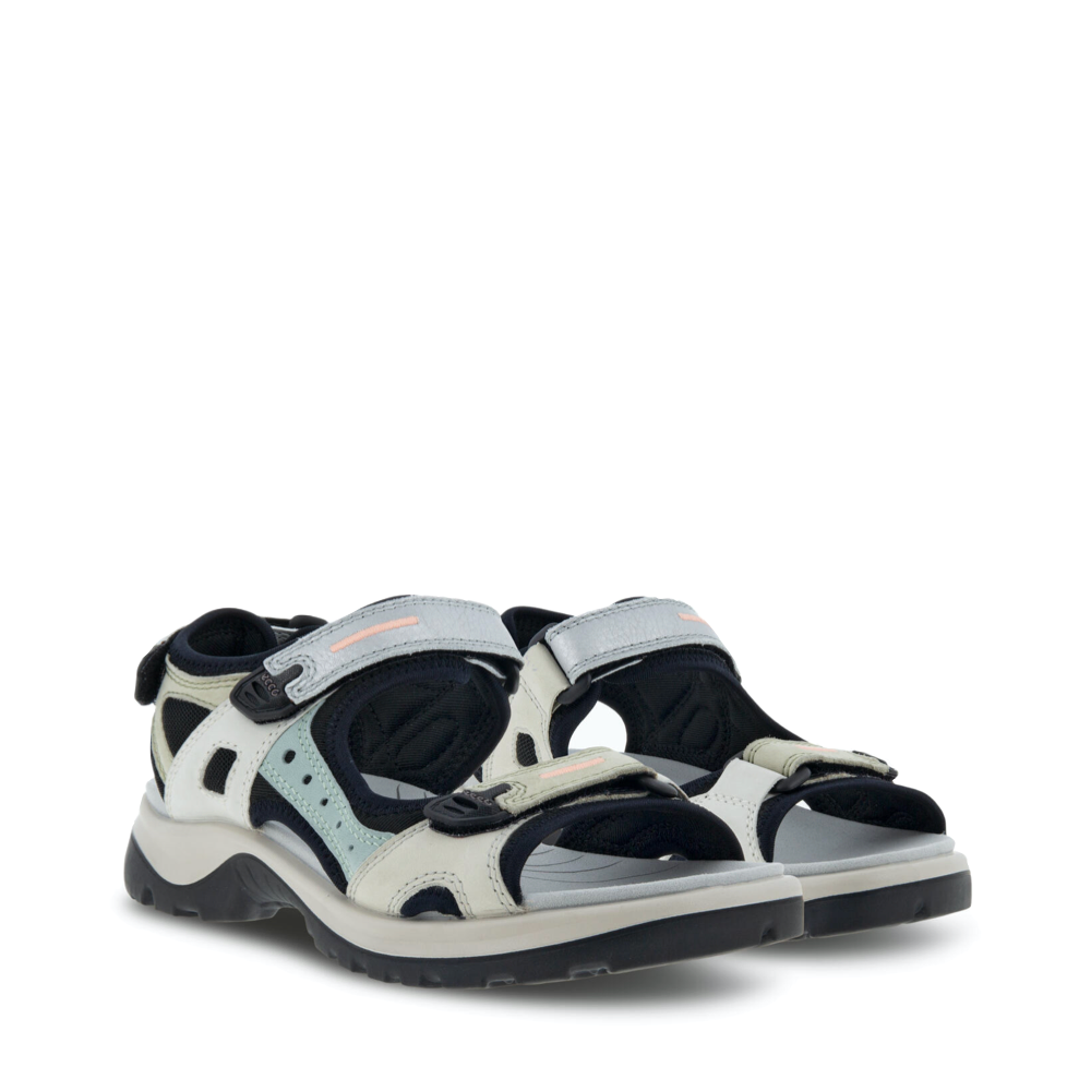 Ecco Women s Off Road Yucatan Anniversary Edition Sandal in Multicolor Sage