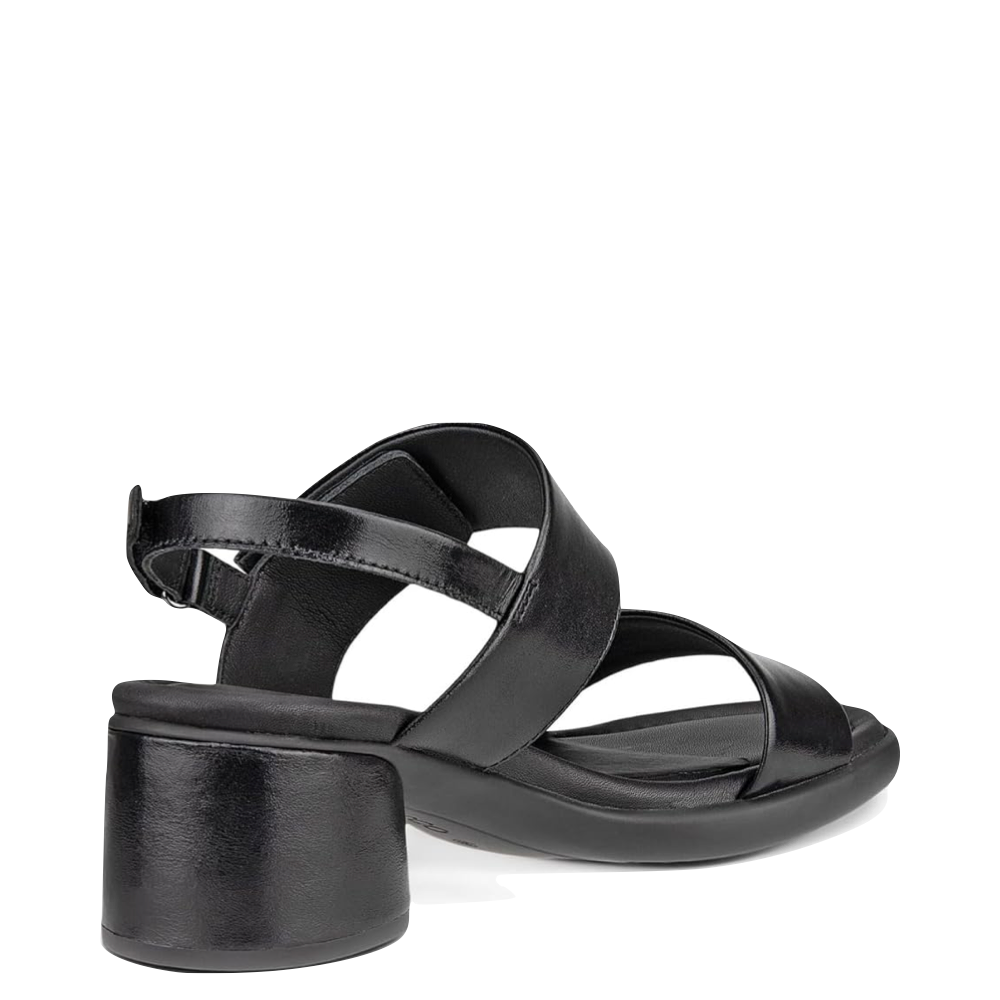Heel view of Ecco Sculpted LX 35 Heeled Sandal for women.