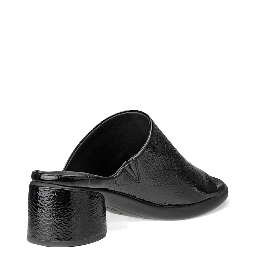 Heel view of Ecco Sculpted LX 35 Heeled Slide Sandal for women.