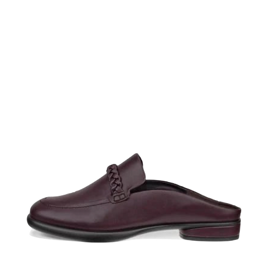 Side (left) view of Ecco Sculpted LX Leather Mule for women.