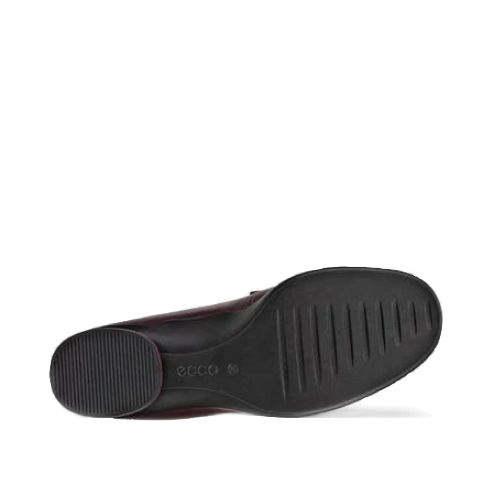 Bottom view of Ecco Sculpted LX Leather Mule for women.