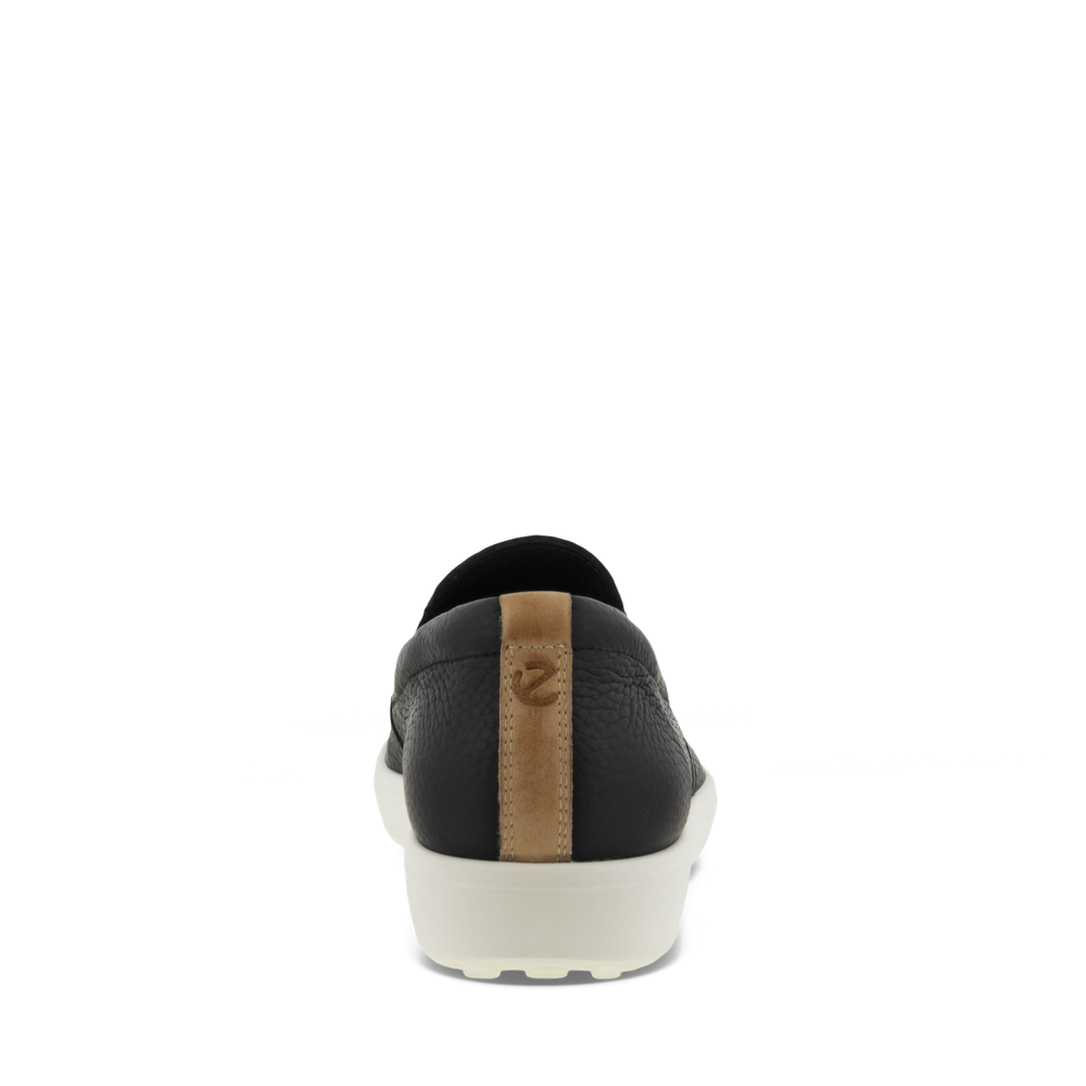 Ecco Women's Soft 7 Slip On Sneaker (Black)