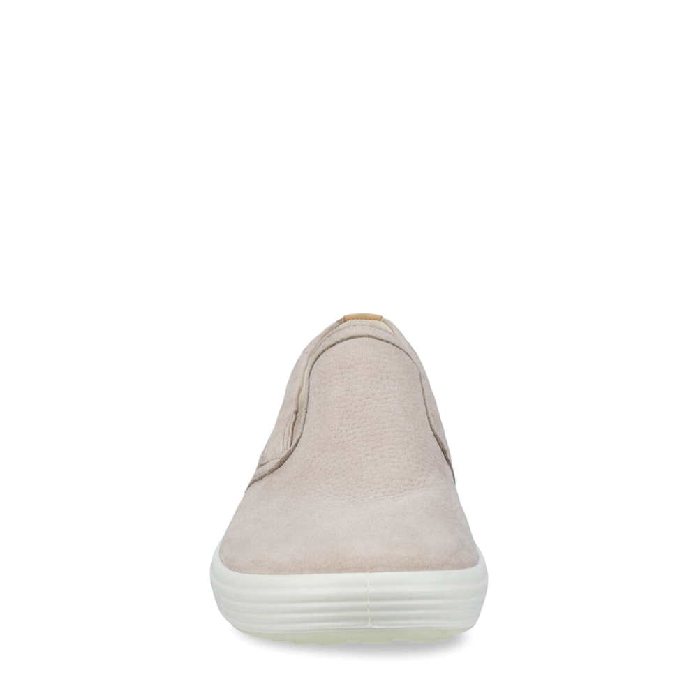 Ecco Women's Soft 7 Slip On Sneaker in Grey Rose