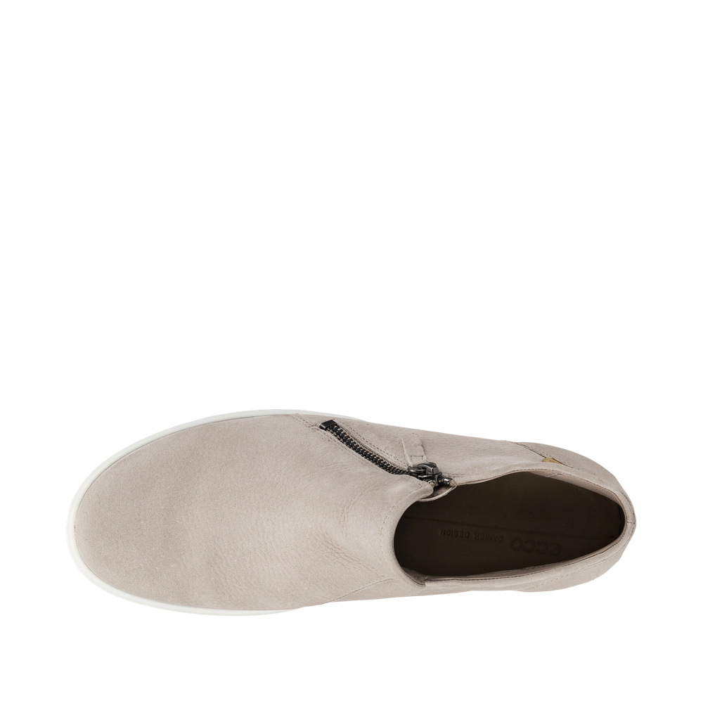 Top-down view of Ecco Soft 7 Zip Bootie Sneaker for women.