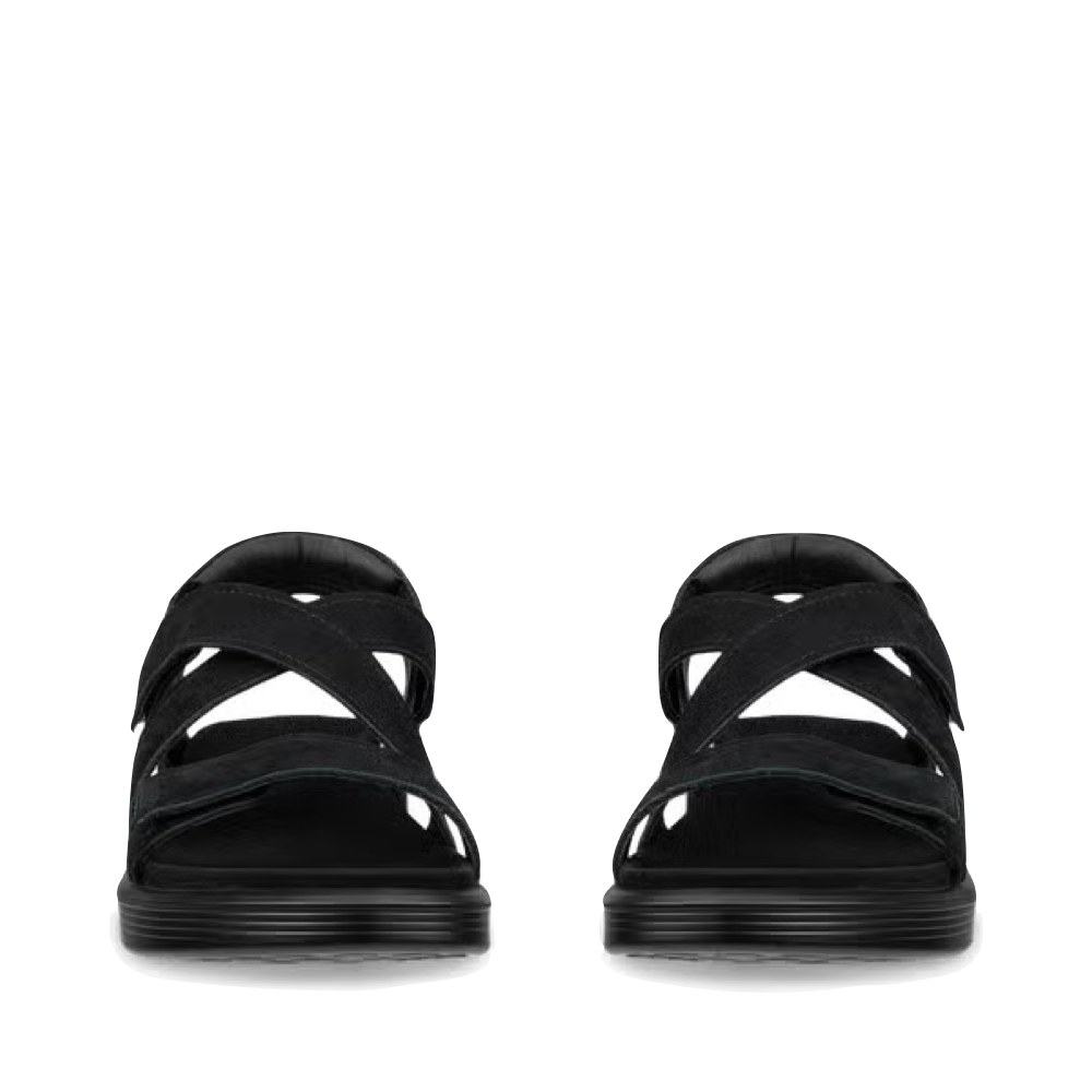 Front view of Ecco Soft Sandal for women.