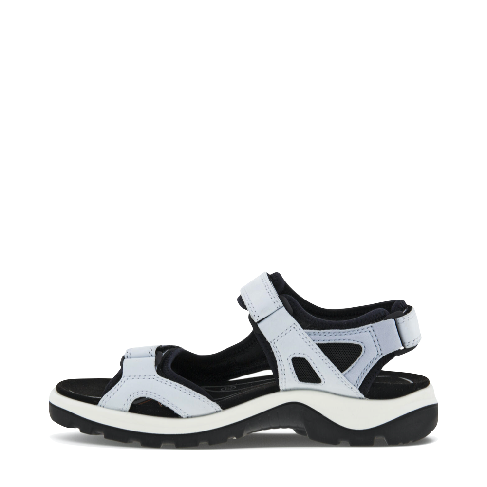 Side (left) view of Ecco Yucatan Sandal for women.