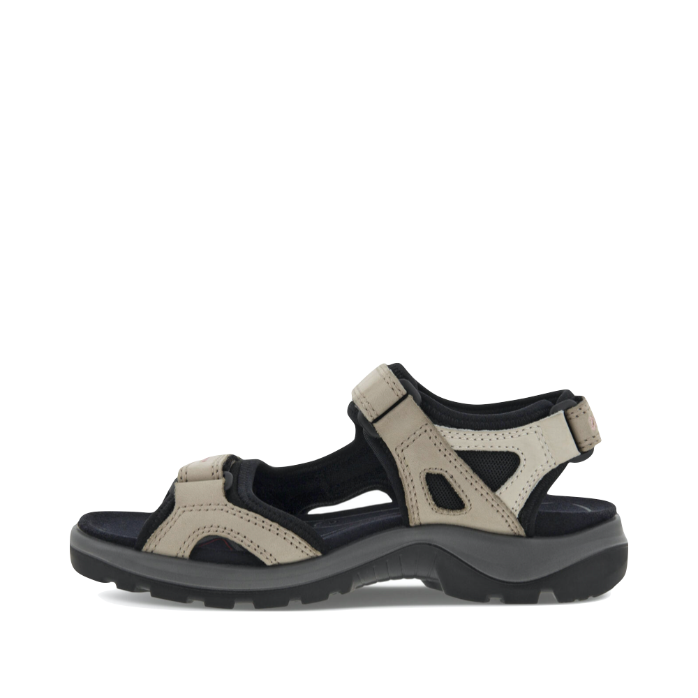 Ecco Women's Yucatan Sandal in Atmosphere/Ice with Black
