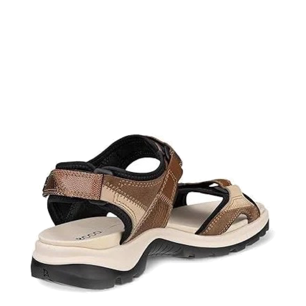 Heel view of Ecco Yucatan Sandal for women.