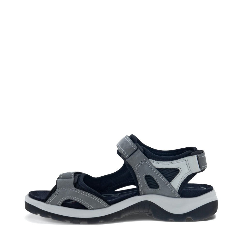 Side (left) view of Ecco Yucatan Sandal for women.