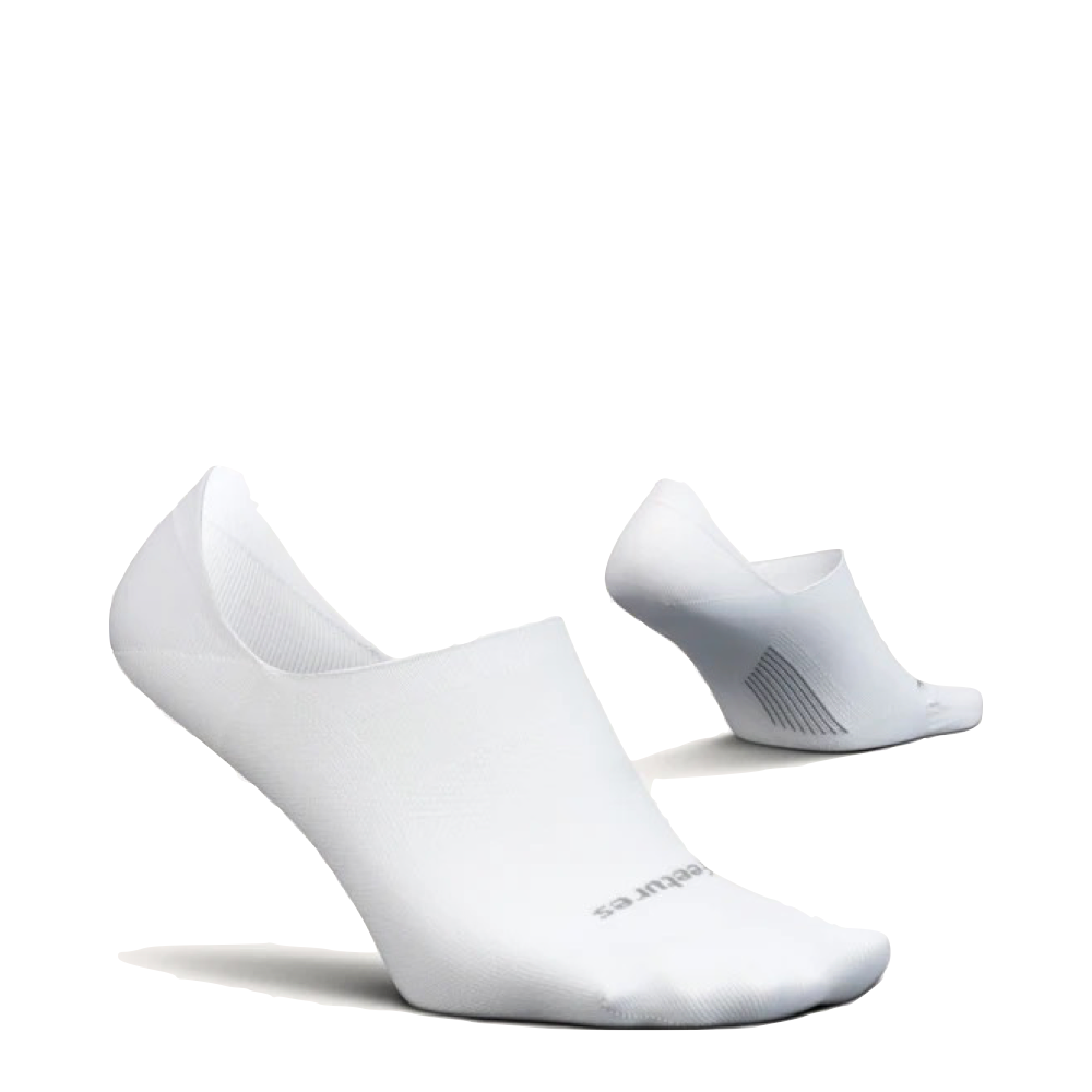 Feetures Elite Ultra Light Invisible Sock in White