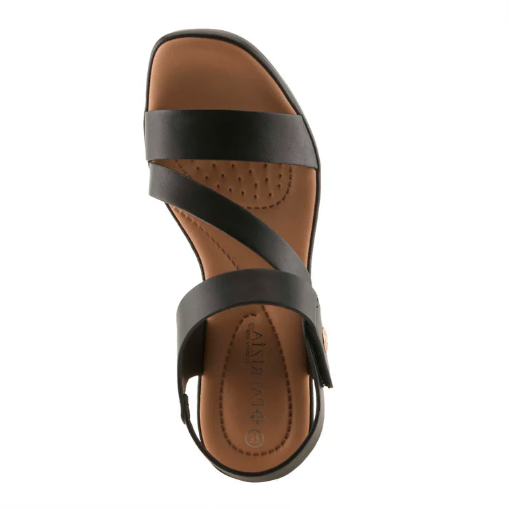 Spring Step Women's Guillen Heeled Sandal in Black