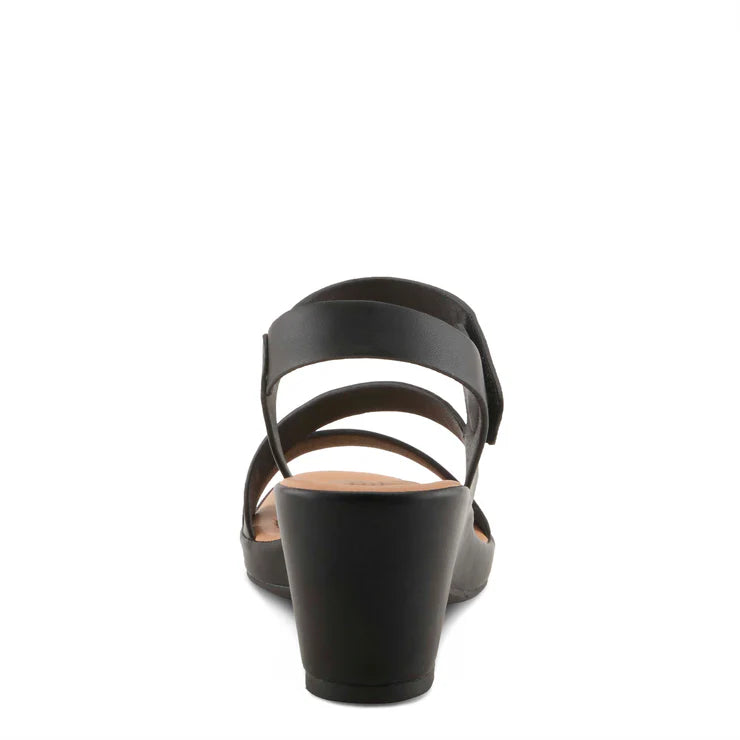 Spring Step Women's Guillen Heeled Sandal in Black