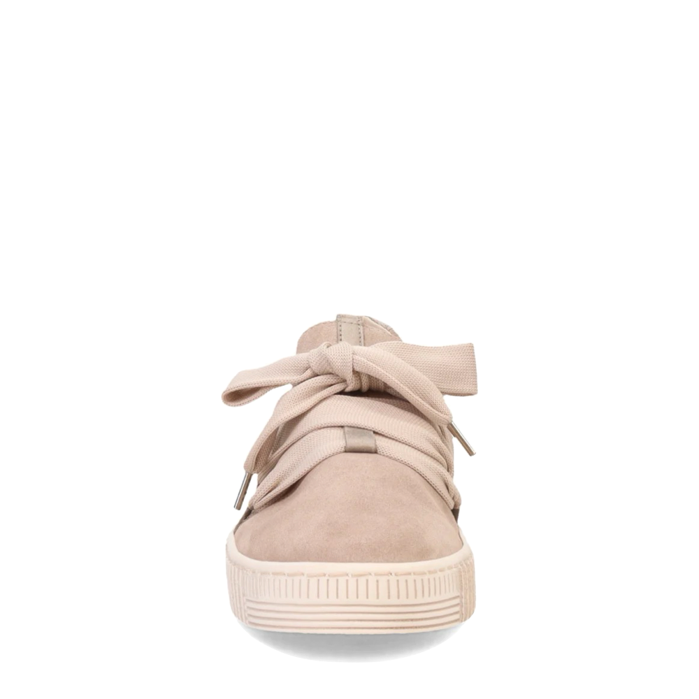 Front view of Gabor Bow Sneaker for women.