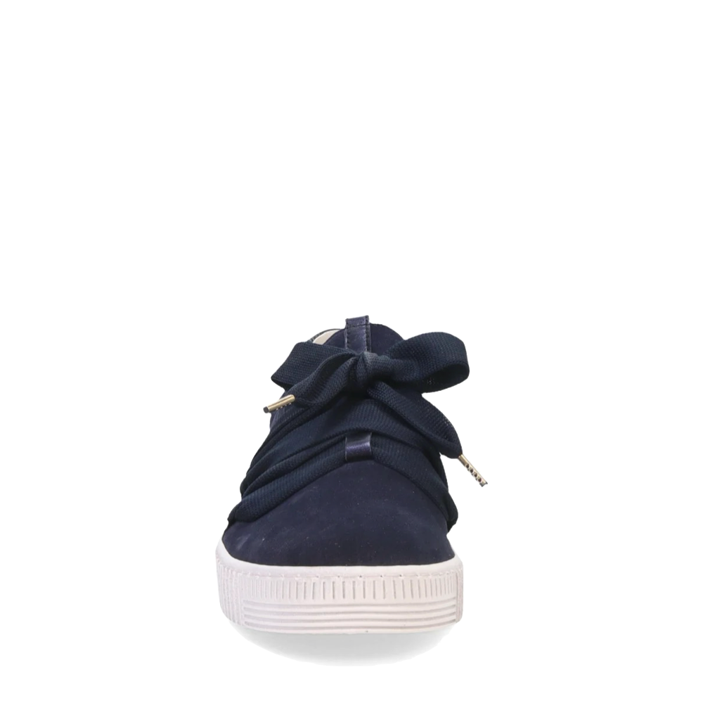 Front view of Gabor Bow Sneaker for women.