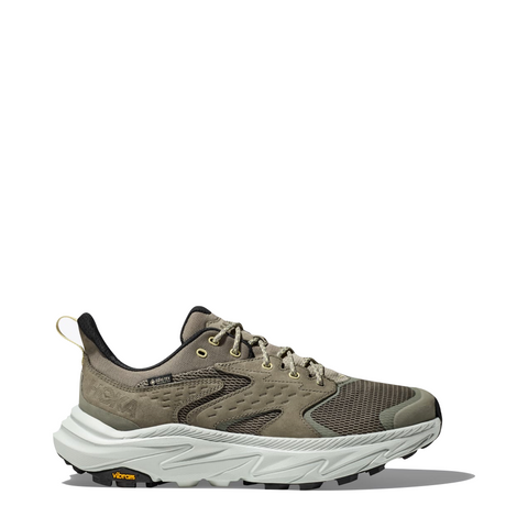 Hoka Men's Anacapa 2 Low GTX Hiking Sneaker in Olive Haze/Mercury