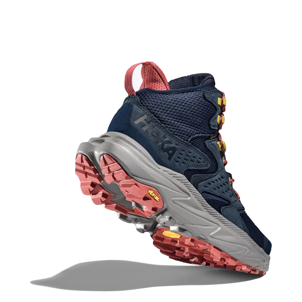 Hoka Men's Anacapa 2 Mid GTX Hiking Sneaker in Outer Space/Grey