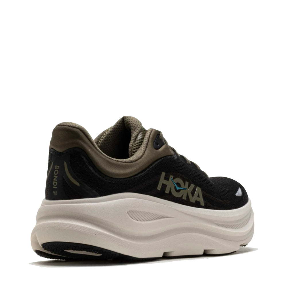 Heel view of hola Bondi 9 Sneaker for men.