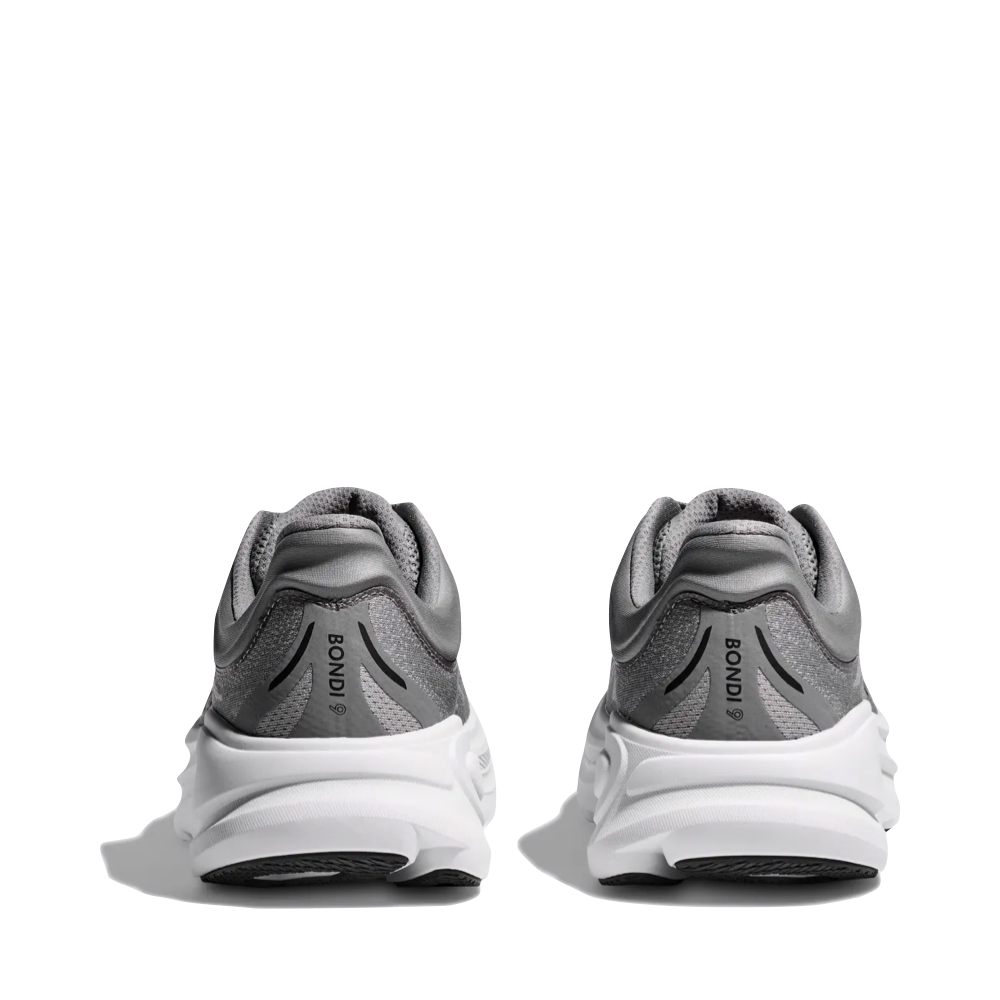Back view of Hoka Bondi 9 Sneaker for men.