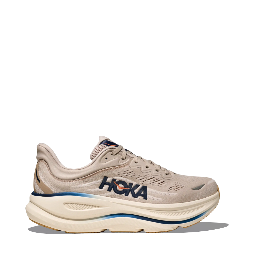 Side (right) view of Hoka Bondi 9 Sneaker for men.